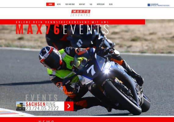 Motorrad Event Seite Preview